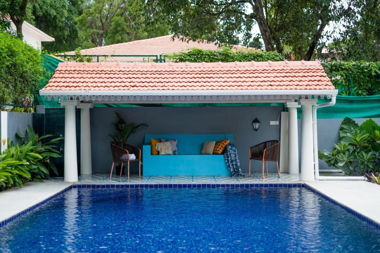 Elivaas 5 Bhk With Pvt Pool, Entertainment Room & Glass House - Bludoor Marmagao Luaran gambar