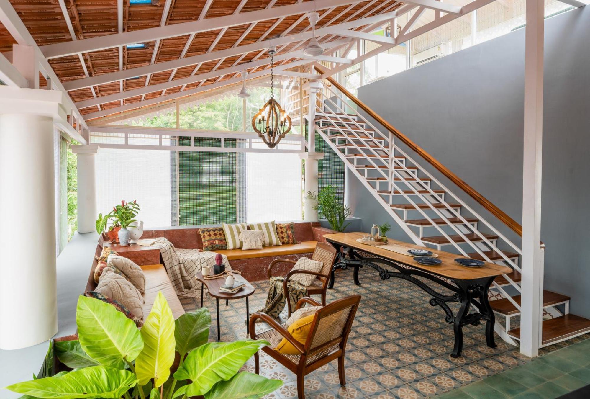 Elivaas 5 Bhk With Pvt Pool, Entertainment Room & Glass House - Bludoor Marmagao Luaran gambar