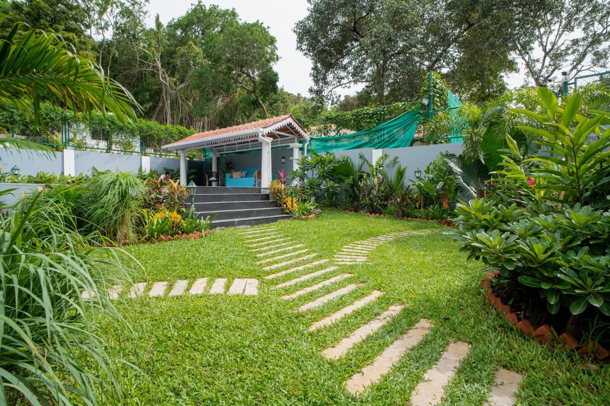 Elivaas 5 Bhk With Pvt Pool, Entertainment Room & Glass House - Bludoor Marmagao Luaran gambar